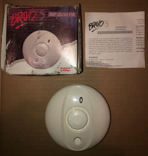 Bravo 5 BV-500 360° PIR Motion Detector
