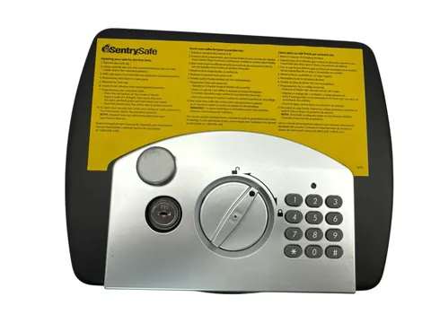 SentrySafe Small Digital Lock Box P008E Portable Security Tethering Cable Handle