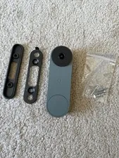 Google Nest Doorbell Ash Grey 2nd Generation Wired HD Video