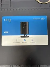 Ring Indoor Cam Plus, Plug-In, Retinal Vision 2K , Black, *NEW and SEALED*