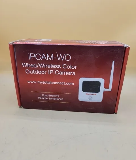 Honeywell iPCAM-WO Color IP  Wireless Outdoor Security Camera White IP65