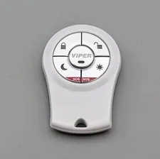 Viper Home 7250R Replacement Remote Control Key Fob White