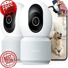 Anona 4K UHD Indoor Camera 2 Pack