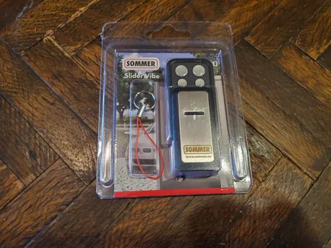 Sommer YS12341 Slider Vibe 4 Button Remote Control Key Chain EVO+ Garage Openers