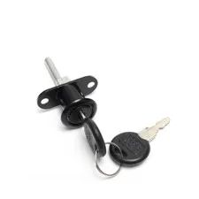 16/19mm Zinc Alloy Office Cabinet Cupboard Drawer Desk Pedestal Lock With 2 Key