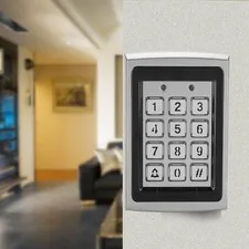 125KHz Top Metal  Card Reader Password Door Access Control Keypad