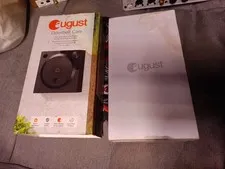 OPEN BOX August Doorbell Cam Silver AUG-AB01-M01-S01