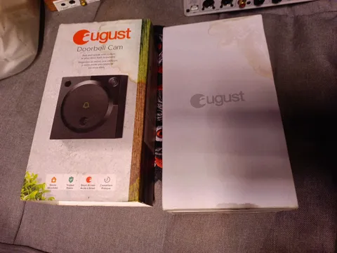 OPEN BOX August Doorbell Cam Silver AUG-AB01-M01-S01