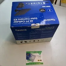Reolink 4k Pan and Tilt Cellular Solar Camera Kit Go G440 W/ Solar Panel 2 6W 4G