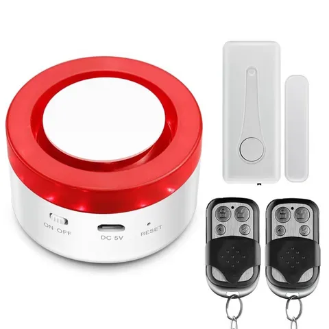 1X(Tuya  Home Security Alarm System Kit WiFi  Burglar Alarm Home Burglar7703