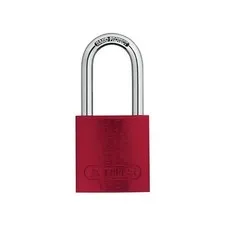 ABUS Mechanical 72/40mm Aluminium Padlock 40mm Long Shackle Red Keyed Alike TT0