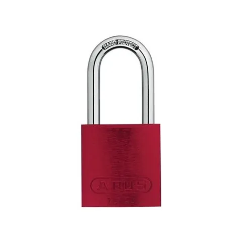ABUS Mechanical 72/40mm Aluminium Padlock 40mm Long Shackle Red Keyed Alike TT0