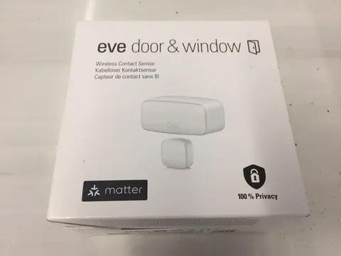 Eve Door & Window Wireless Smart Contact Sensor Matter Thread 20EBN9901