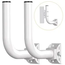 Networks Pole Mount Bracket, Universal 150° Adjustable Pole & Wall Mount for ...