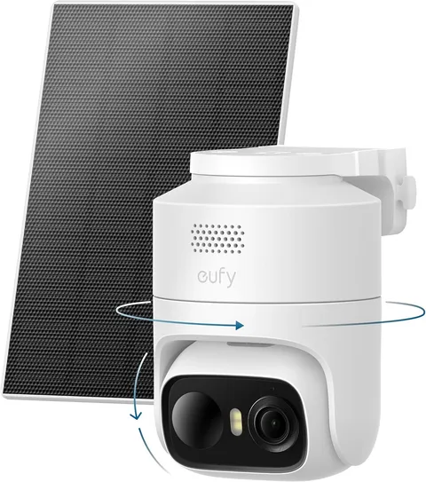 Eufy Security Eufycam C37, Solar Cameras Wireless Outdoor,2K Resolution | 360° P