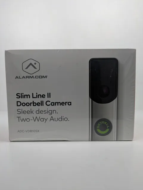 Alarm.com Slim Line 2 Doorbell Camera ADC-VDB105X