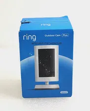 Ring Outdoor Cam Plus Wireless Camera White, NEW/SEALED