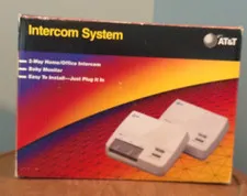 AT&T 9000 2-Way Intercom Unit Plug and Play Vintage Great Pre-owned Condition