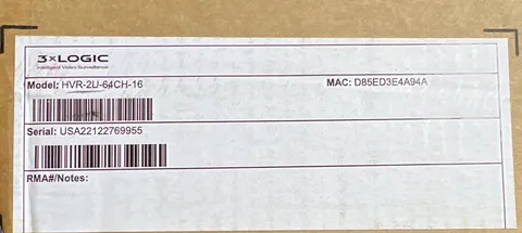 3x Logic HVR-2U-64CH-16 Video Server.