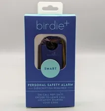 New Birdie + Plus Smart Personal Safety Alarm for Women Indigo