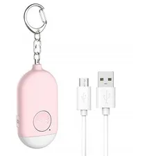 Personal Alarm Rechargeable  Emergency  SOS Alert Rape Whistle9371