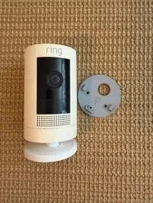 Ring Stick Up Cam Security Camera - White (No Battery) Model: 5UM7E5