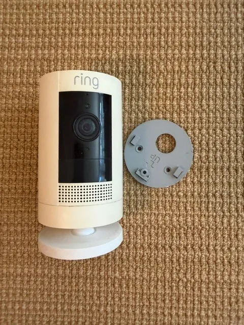 Ring Stick Up Cam Security Camera - White (No Battery) Model: 5UM7E5