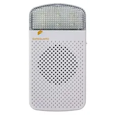 LRA-DCRXS-L Plug-in Loud Wireless Chime Receiver with Flashing Strobe & Volum...
