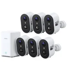 aosu Outdoor Security Cameras Wireless Home Surveillance System with...