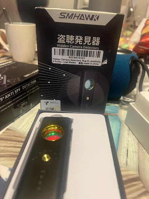 Upgraded Hidden Camera Detector, AI-Powered Anti-Spy Device, Bug & GPS Tracke...