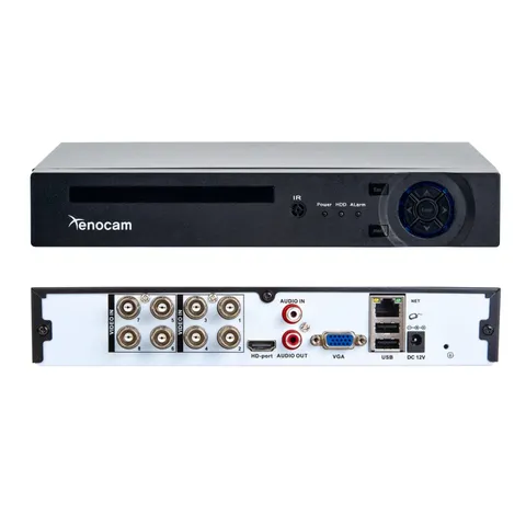 8CH 1080N Hybrid 5-in-1 AHD DVR (1080P NVR+1080N AHD+960H Analog+TVI+CVI)