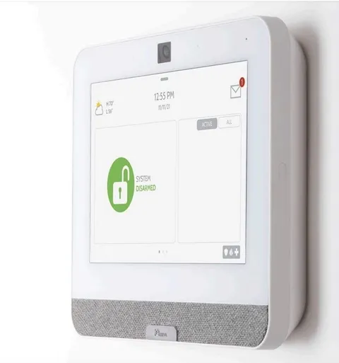 New no box Qolsys IQ Panel 4 Touchscreen Alarm System - FOR PARTS - best offer 