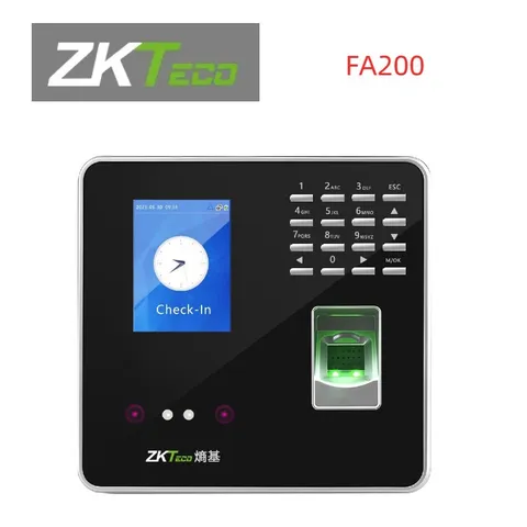 ZKTeco FA200 TCP/IP Face Biometric Fingerprint Time Attendance Control System