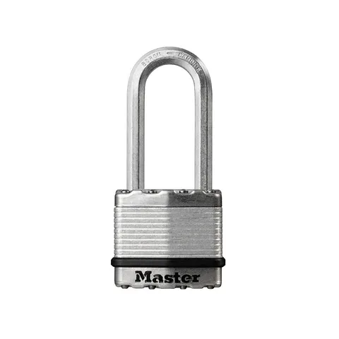Master Lock M5EURDLH Excell™ Laminated Steel 50mm 4-Pin Lock - 51mm