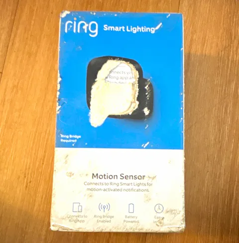 Ring Smart Lighting Motion Sensor Works with Alexa, Bridge Required