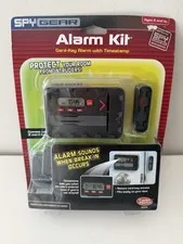 Wild Planet Spy Gear Alarm Kit Toy with card key & timestamp ~ New in package