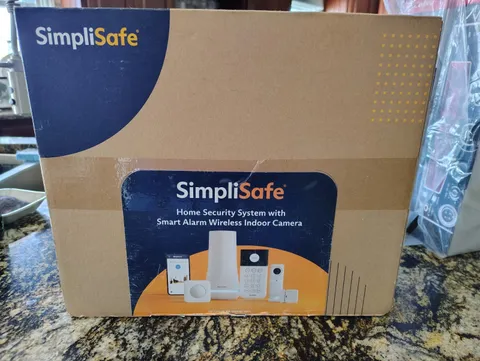 SimpliSafe 8-Piece Wireless Home Security System Smart Alarm Indoor Camera Kit