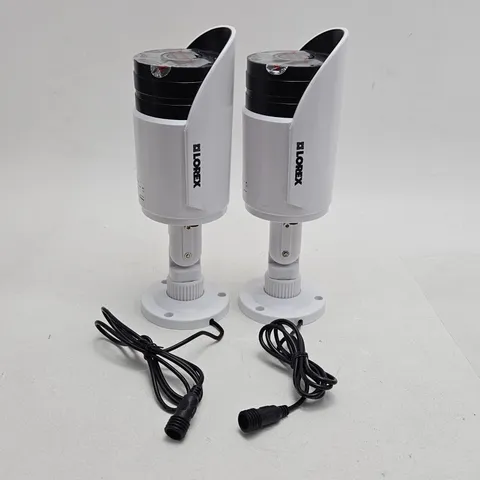 Lorex LWU3620-C 720p Wireless Security Cameras Pair USED SEE PHOTOS