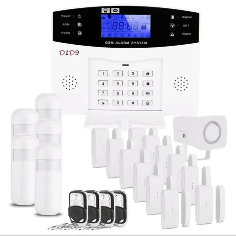 D1D9 Home GSM Alarm System Wireless scare burglar away house security
