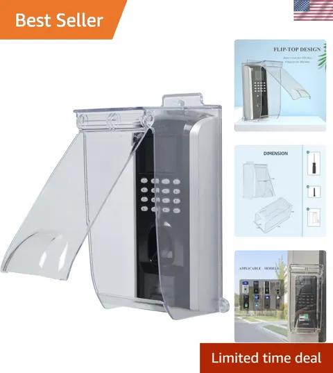 Clear Gate Outdoor Keypad Cover,Flip Access Control Rain Cover，Doorbell rain ...