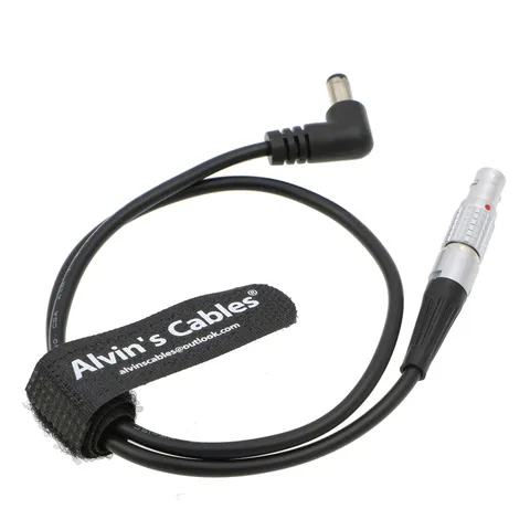 2 Pin Right Angle DC Cable For Teradek Bolt Transmitter Tilta Battery Plate