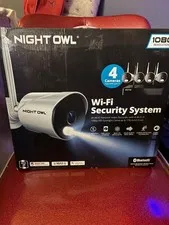 Brand new night owl WiFi security cameras 4 pk
