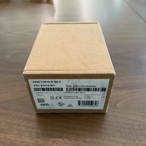 AXIS P3915-R Mk II Network Camera 01074-001 – 1080p PoE Security Camera
