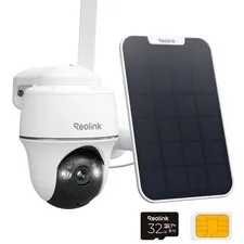 REOLINK 2K+ 4G LTE Cellular Security Camera Wireless Outdoor, 360° Pan-Tilt, ...
