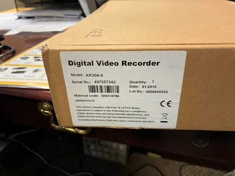 DVR 4 CHANNEL 