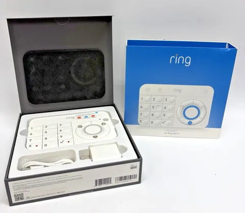 Ring Alarm Wireless Keypad White Home Security System Open Box