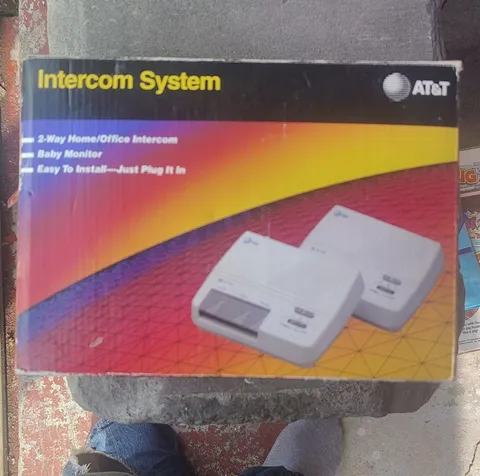 AT&T 9009 2-Way Audio Intercom System Hands-Free Baby Monitor 3 Channels