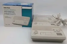 Radio Shack Three-Station Wireless FM Three Channel Intercom 43-219 