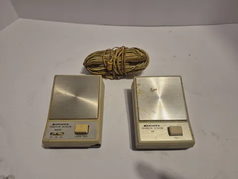 Vintage Radio Shack Archer 2-Station Intercom System