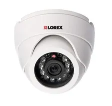 LOREX LDC6011Pack2B Vandal Resistant CCd Dome Security Cameras, 2 Pack Black